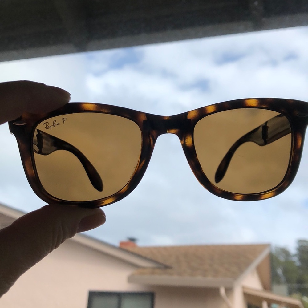 Ray Ban folding wayfarer